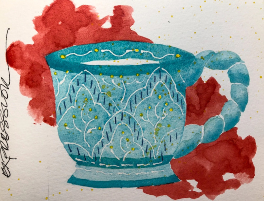 Склейка для акварели "Expression", 300г/м2, 30х40см, 100% хлопок, 20 л, Grain fin